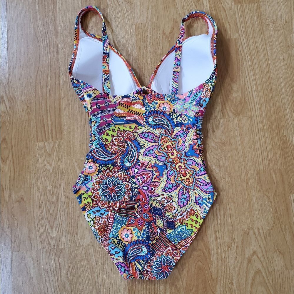 Bleu Rod Beattie Groovy Baby V-neck One Piece Swimsuit - Picture 5 of 13